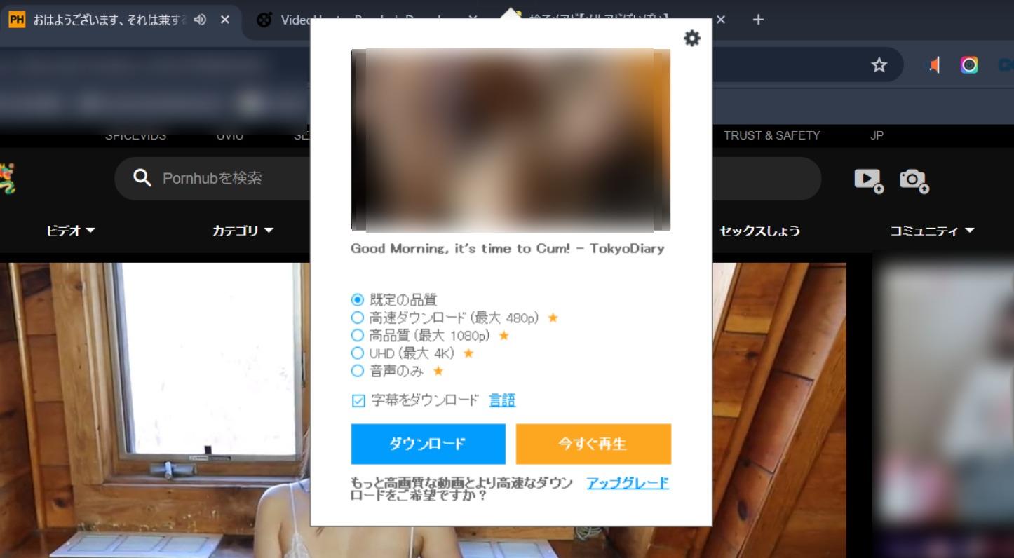 安全】Pornhubをダウンロード保存できるおすすめソフト5選！個人情報守りつつ動画をゲット